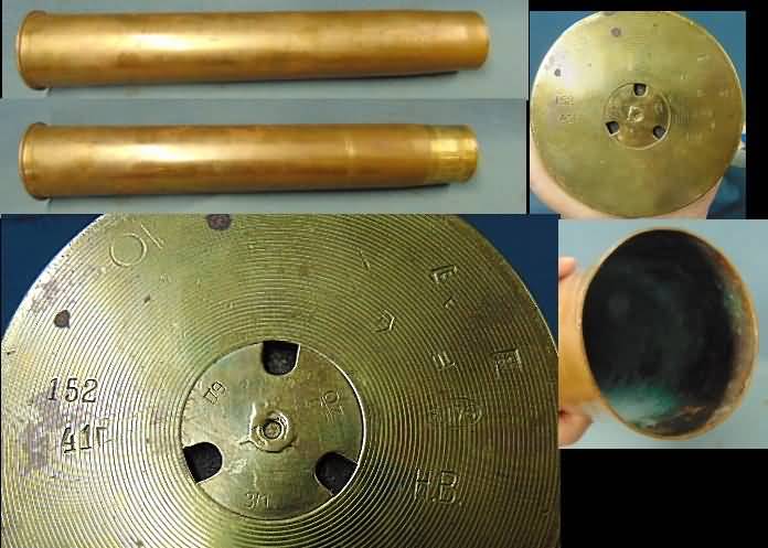 WW1/WWI German Trench Art Brass Artillery Shell Case 1912 Polte Magdeberg  Large