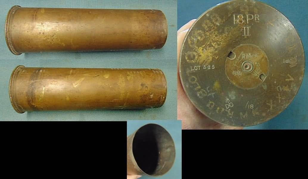 1943 Dated 90mm M19 Anti-Aircraft Artillery Shell Casing Trench